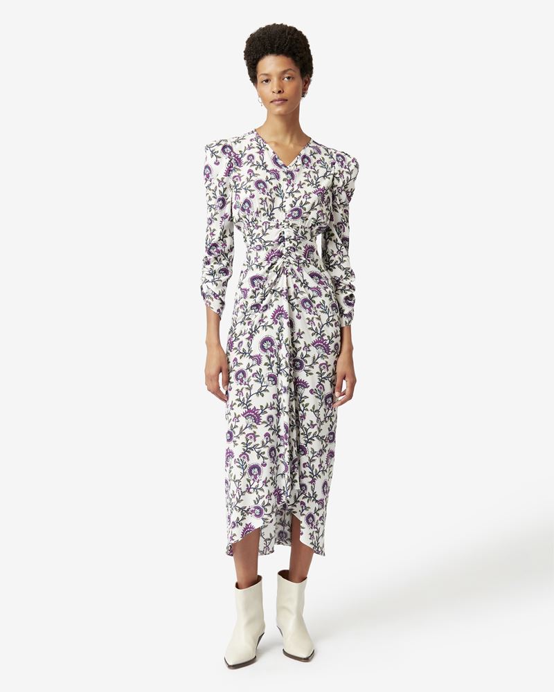 ALBI floral midi dress