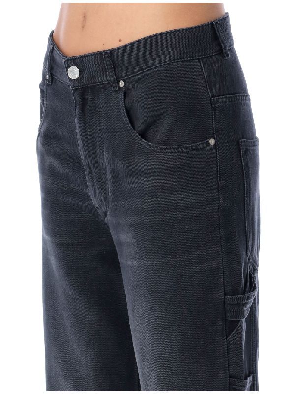 Payama Wide Leg Jeans BLACK