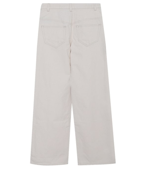 Lemony Wide Leg Jeans ivory