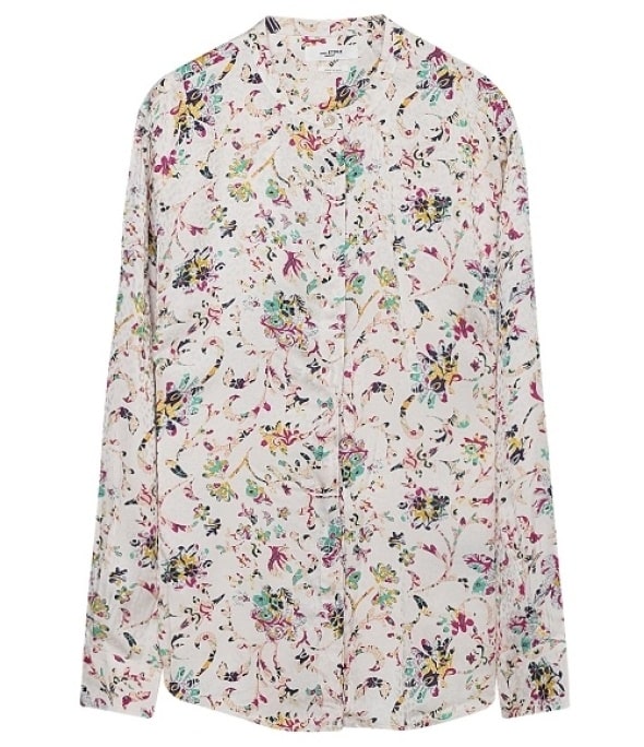 Kachel floral blouse IVORY