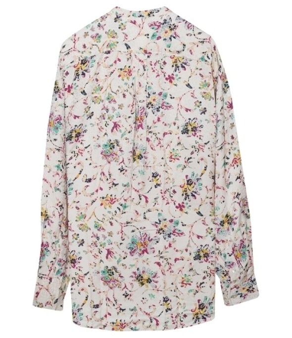 Kachel floral blouse IVORY