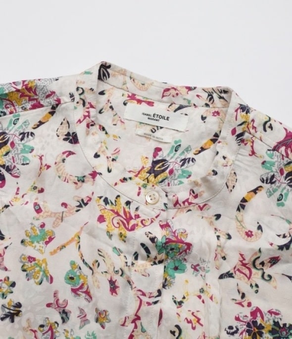 Kachel floral blouse IVORY