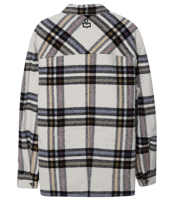 ERVEYH shirt jacket IVORY