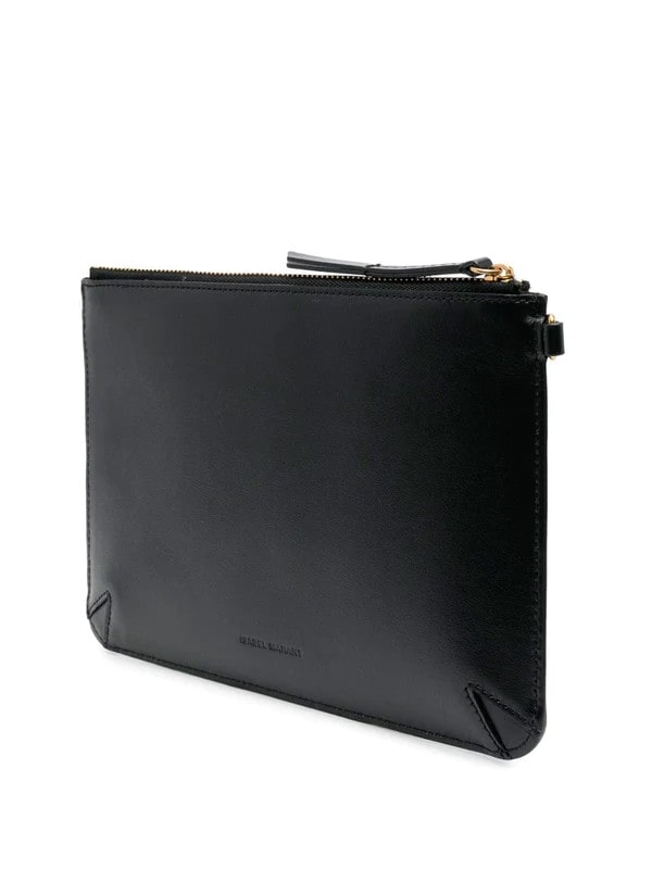 NYSKO leather pouch BLACK