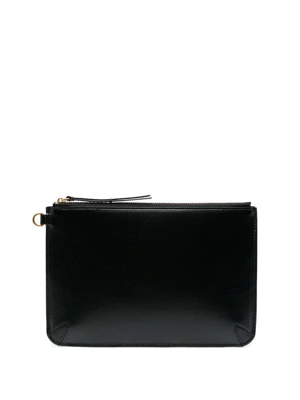 NYSKO leather pouch BLACK