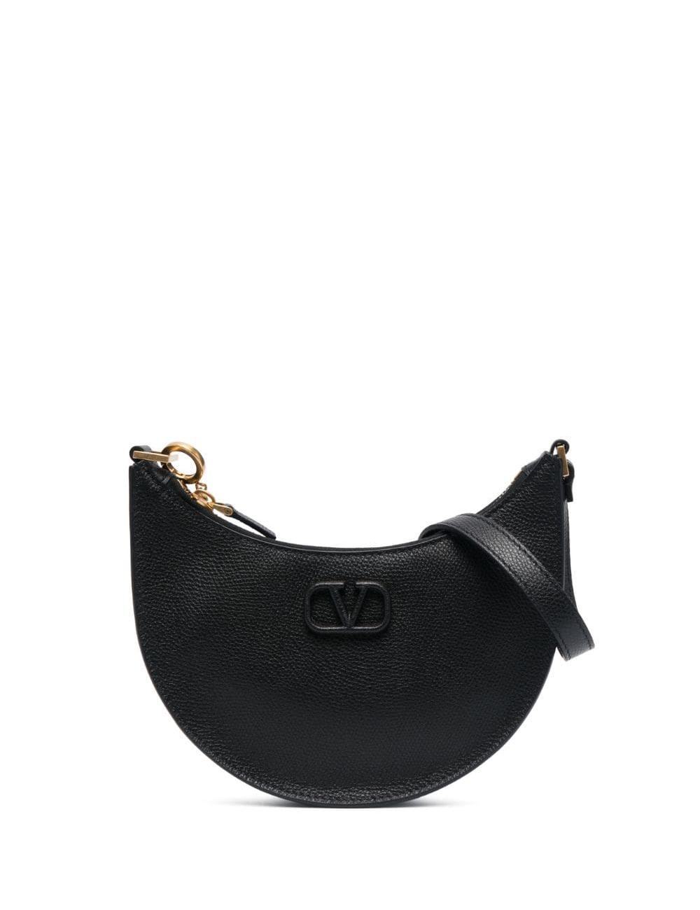 V logo hobo bag