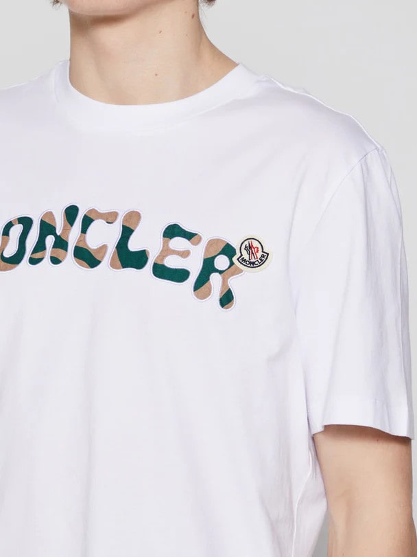 Logo embroidered short sleeve tee free