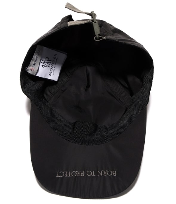 logo embroidery cap black