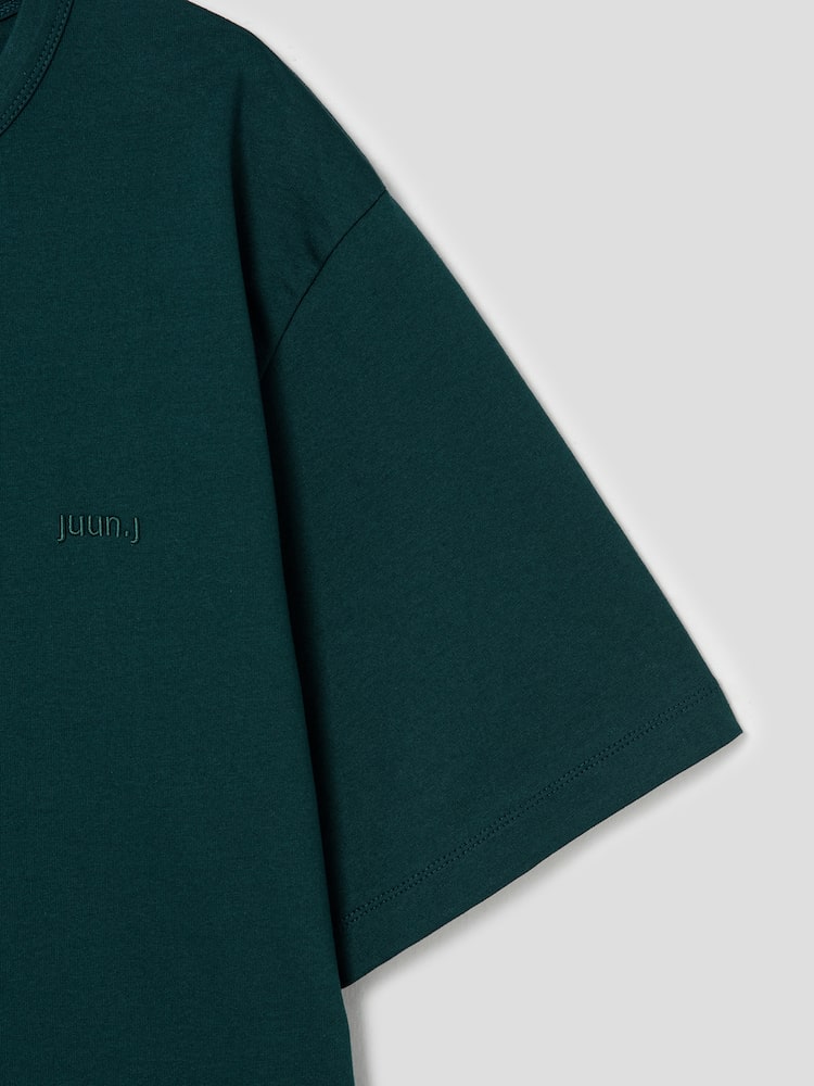 Cotton Graphic Loose Short Sleeve - Green