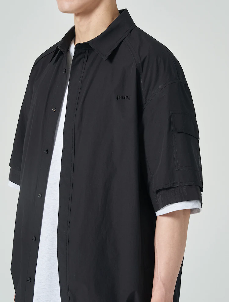 Coach Short Sleeve Shirt - Black