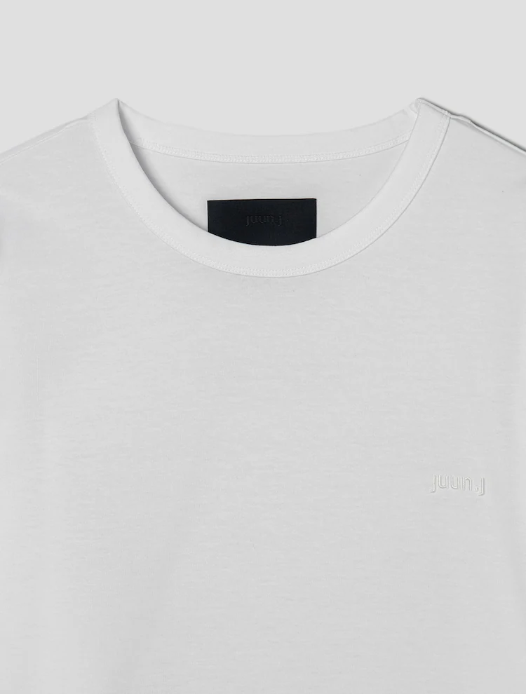 [NIKI HARE] Semi Overfit Short Sleeve T-Shirt - White