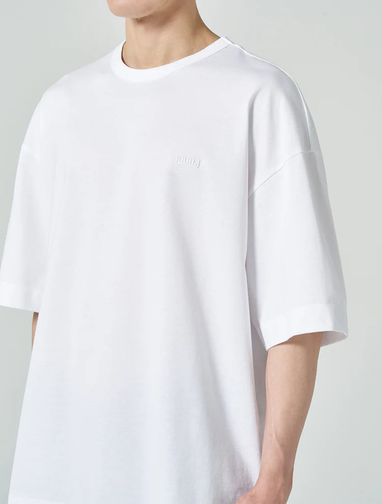 [NIKI HARE] Semi Overfit Short Sleeve T-Shirt - White