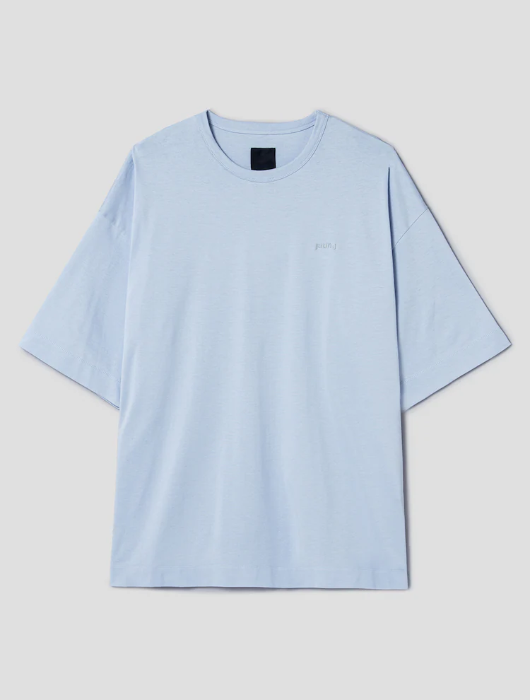 Overfit Short Sleeve T-Shirt - Sky Blue
