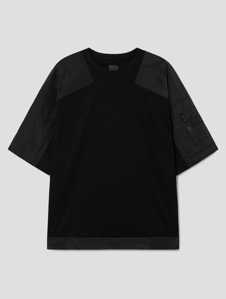 MA-1 Short Sleeve T-Shirt - Black
