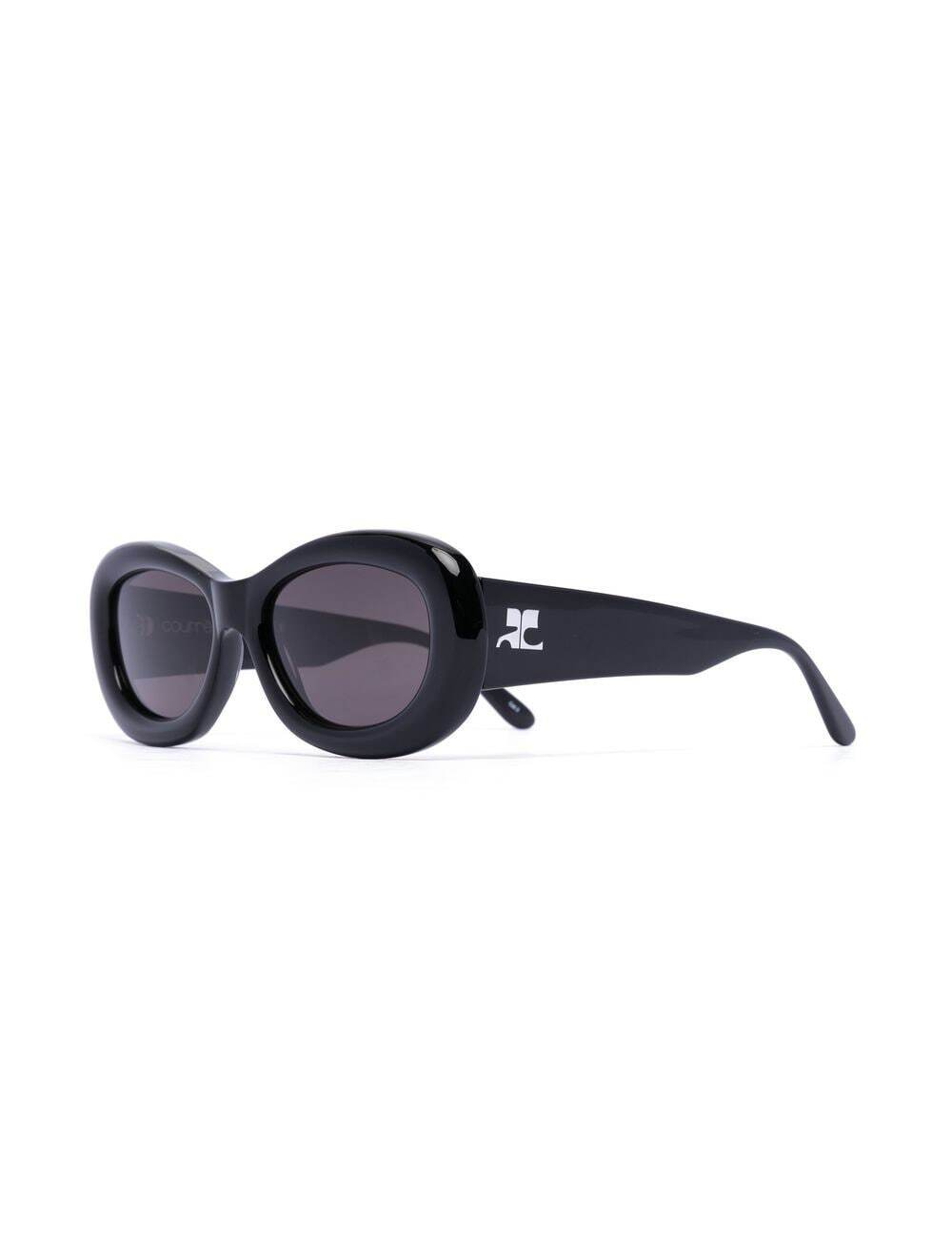 Oval Frame Sunglasses
