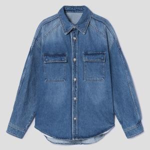 [Celeb Wear] Denim Shirt - Blue