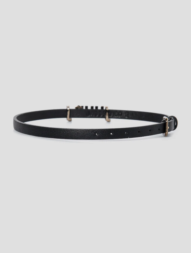 Goldpoint Leather Bracelet - Black/Gold