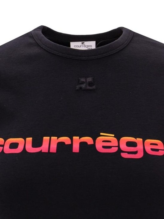  BUMPY CONTRAST T-SHIRT