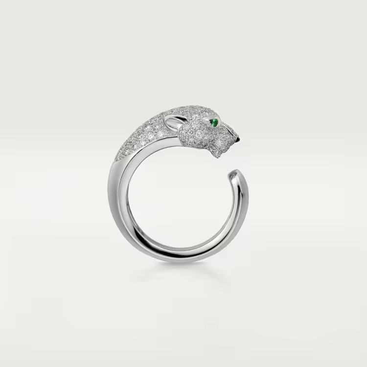 PANTHER DE CARTIER RING white gold