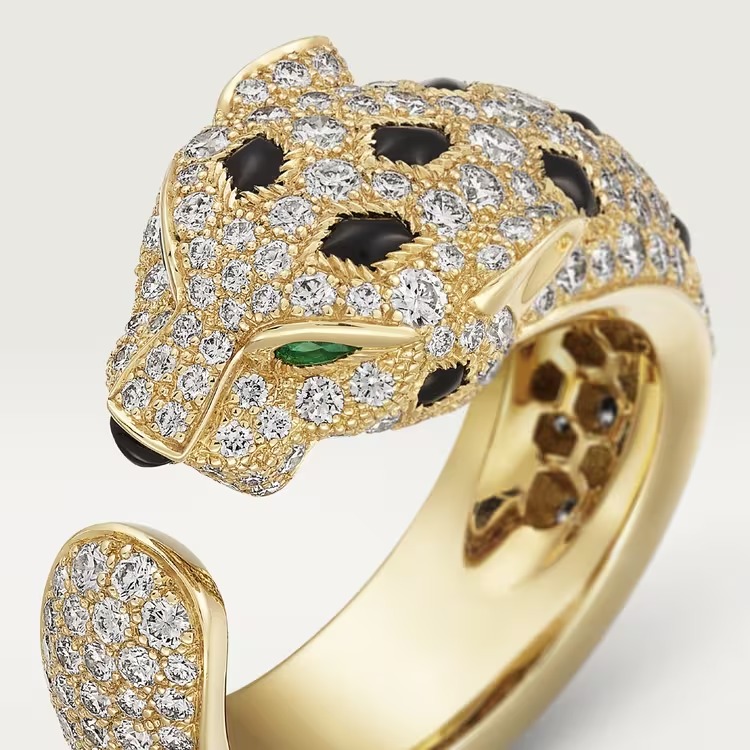 PANTHER DE CARTIER RING Yellow gold