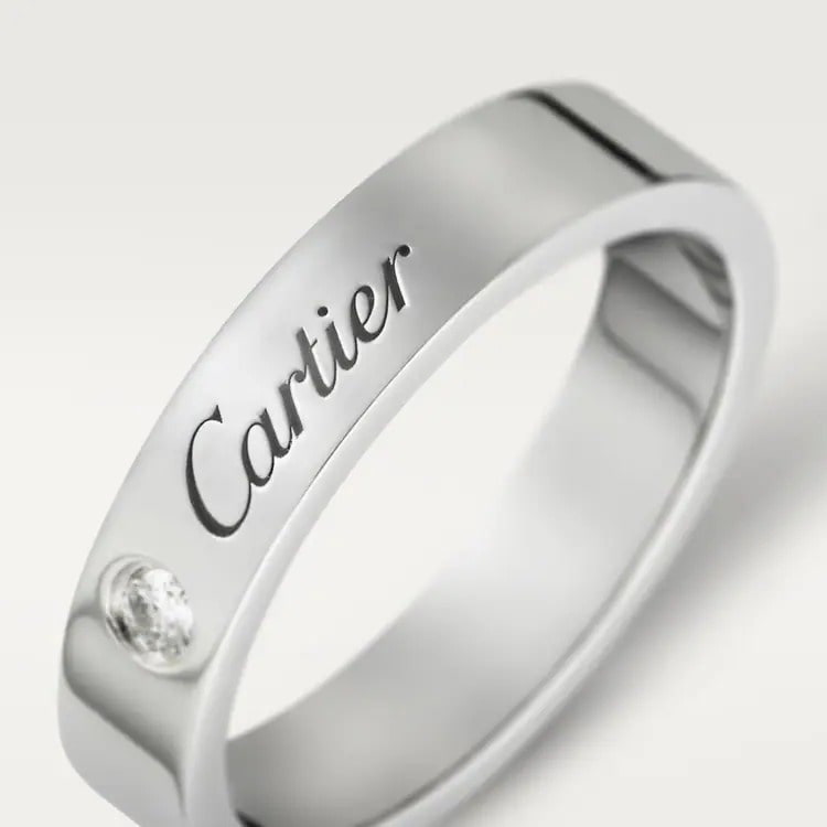 C DE CARTIER WEDDING BAND