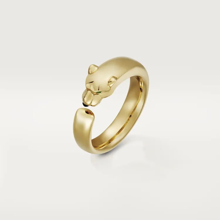 PANDA DE CARTIER RING yellow pink