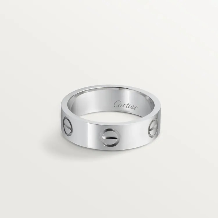 LOVE RING white