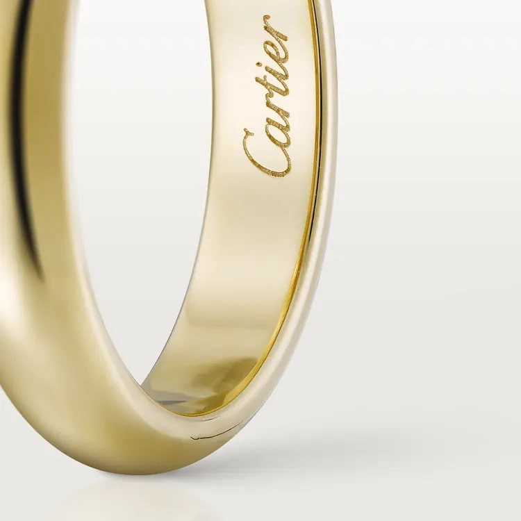 1895 WEDDING BAND yellow gold
