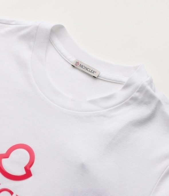 logo patch t-shirt WHITE