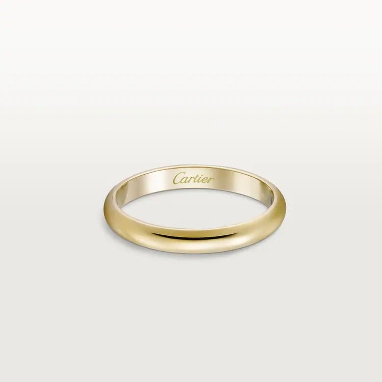 1895 WEDDING BAND yellow gold