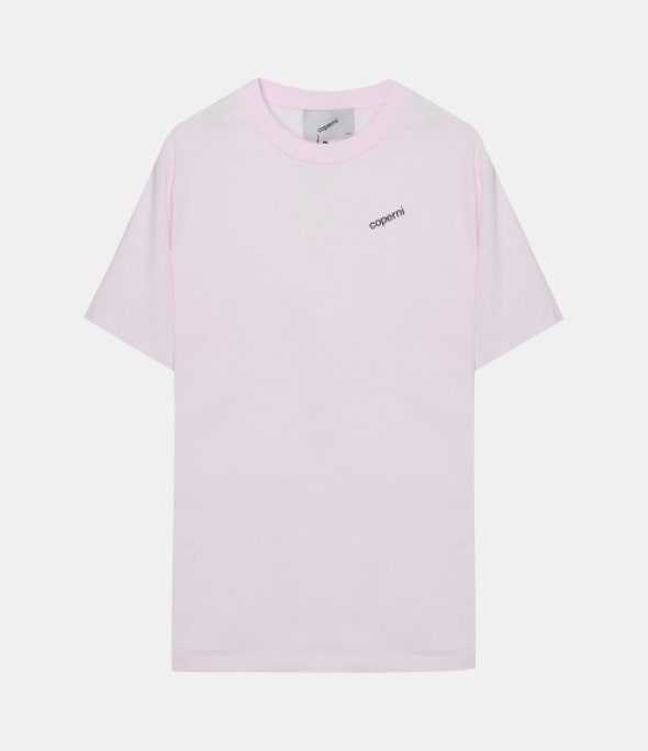 Panini Nello logo print T-shirt pink