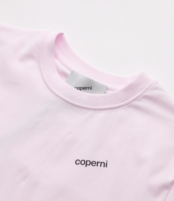 Panini Nello logo print T-shirt pink