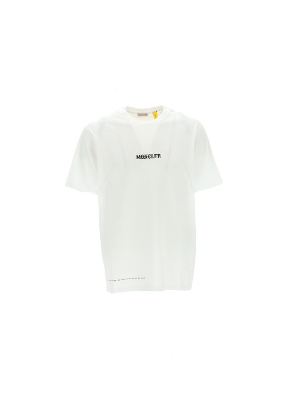Moncler X Fragment Circus Print Short Sleeve T-shirt white