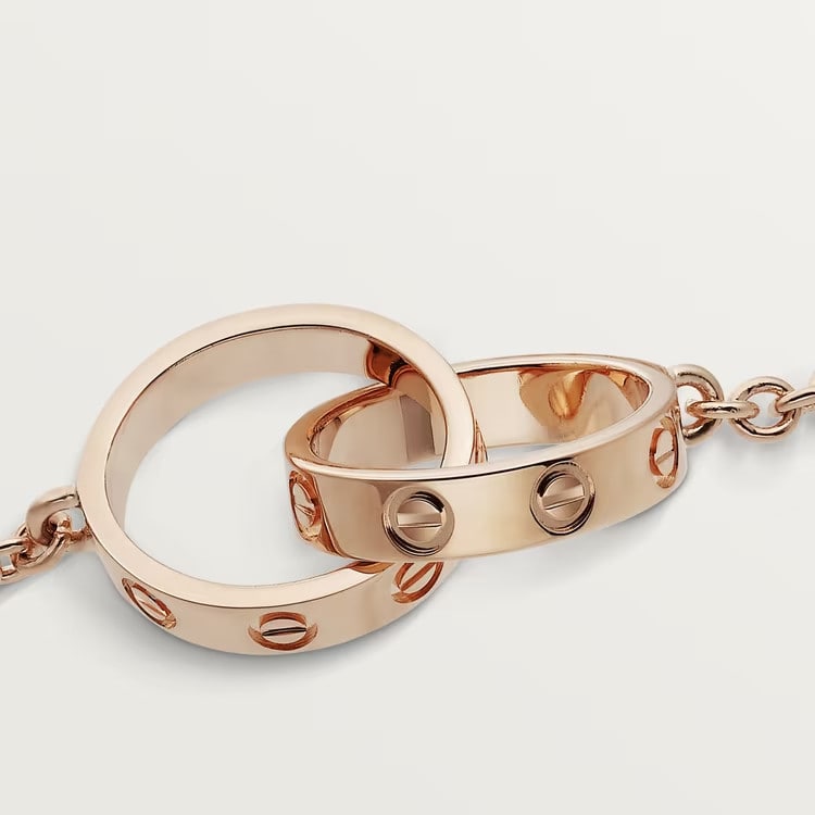 LOVE BRACELET pink gold