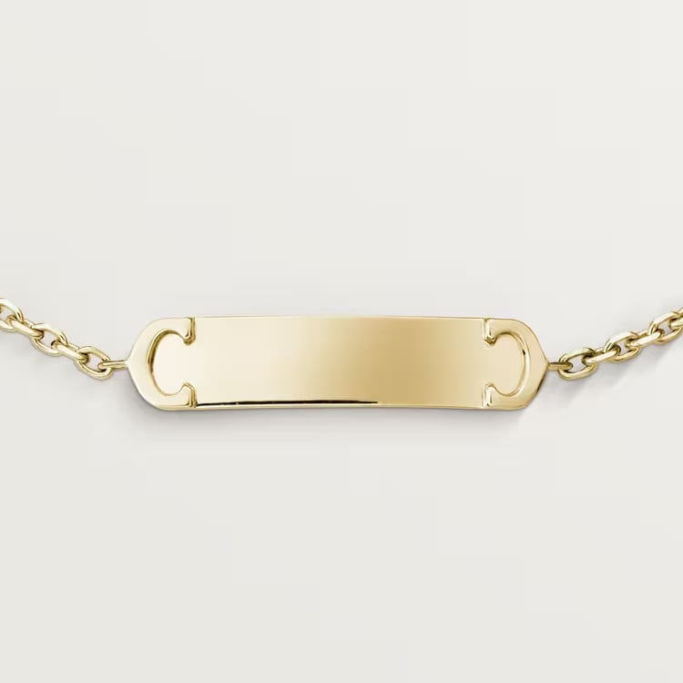 CHAIN BRACELET yellow gold.