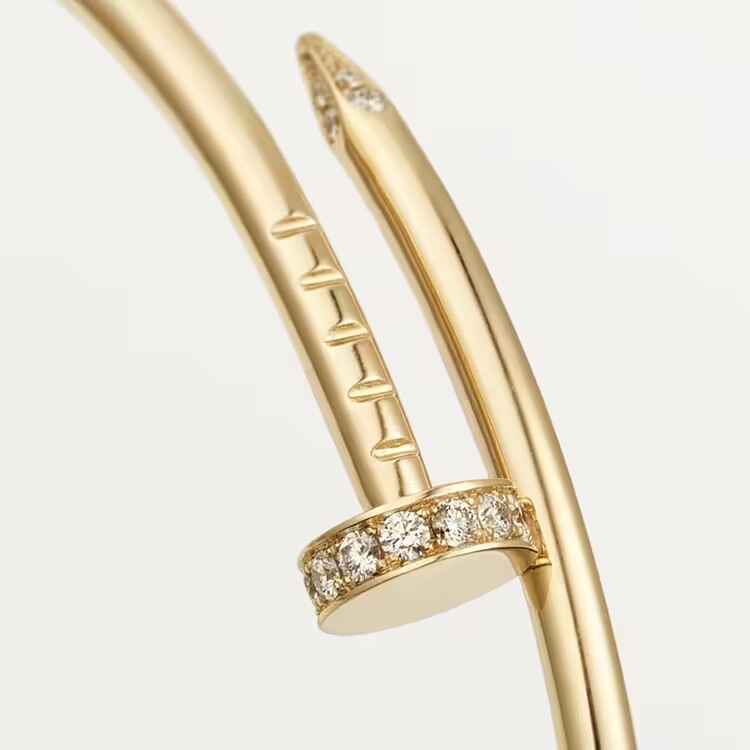 CARTIER JUSTE UN CLOU BRACELET, SMALL MODEL yellow gold