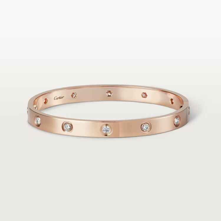 LOVE BRACELET, 10 DIAMONDS