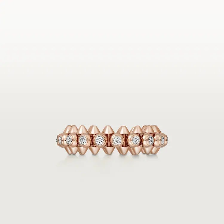 THE CLASH DE CARTIER RING pink gold