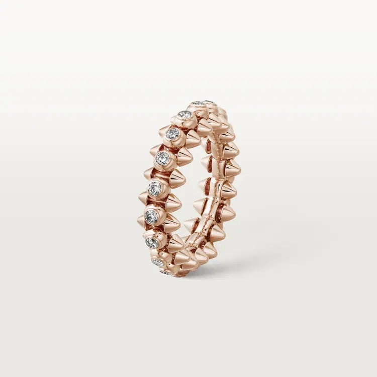 THE CLASH DE CARTIER RING pink gold