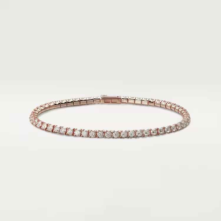 ESSENTIAL LINE BRACELET with 52 brilliant-cut diamonds