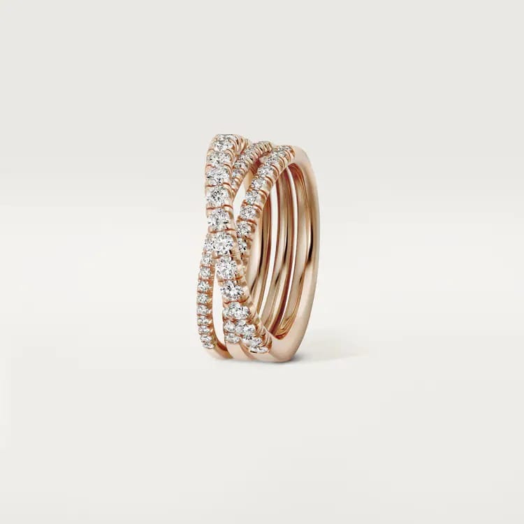 ETHANSEL DE CARTIER RING pink gold