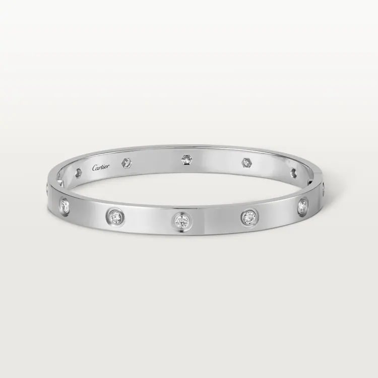 LOVE BRACELET, 10 DIAMONDS