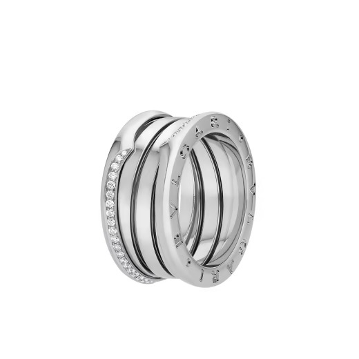 B.ZERO1 RING  white gold