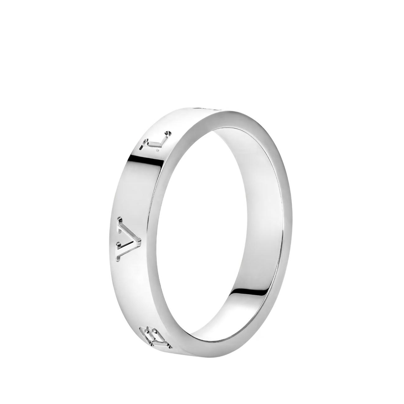 BVLGARI BVLGARI RING WHITE GOLD