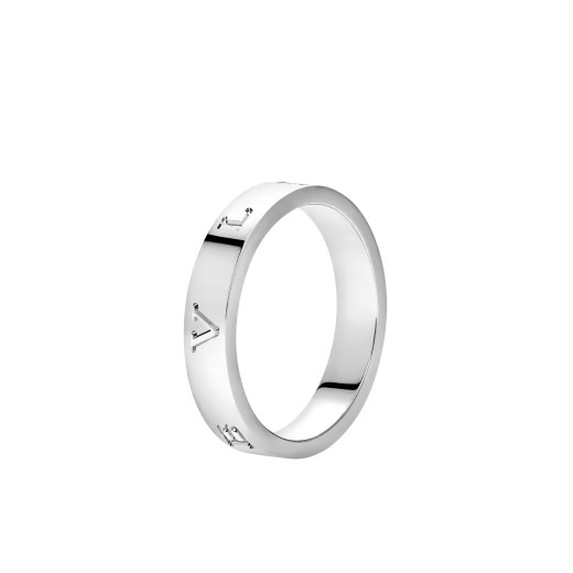 BVLGARI BVLGARI RING WHITE GOLD