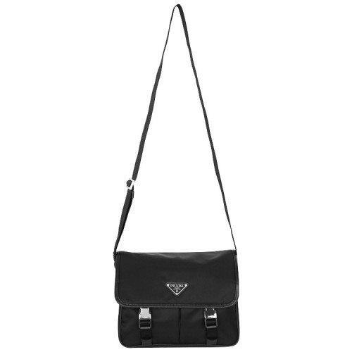 Triangle logo shoulder cross bag 