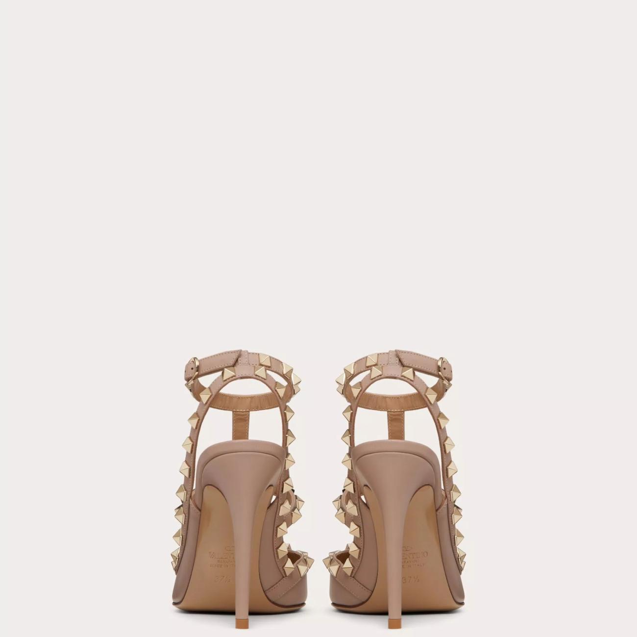 ROCKSTUD STRAP PUMPS 100MM 