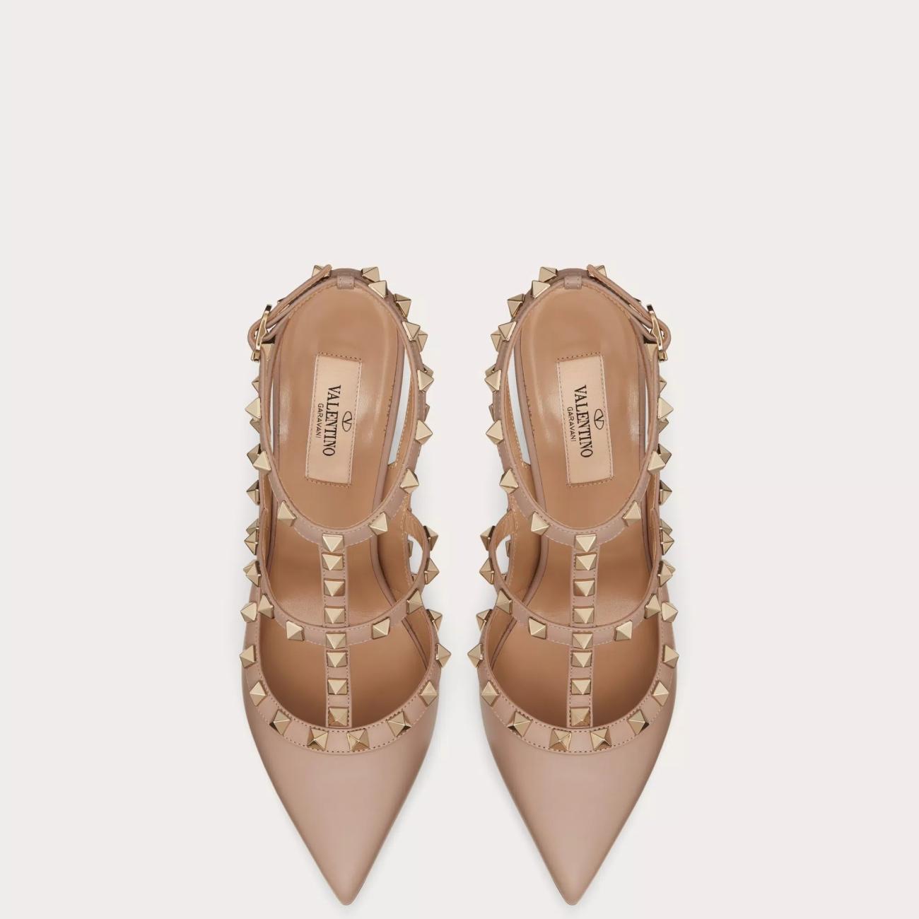 ROCKSTUD STRAP PUMPS 100MM 