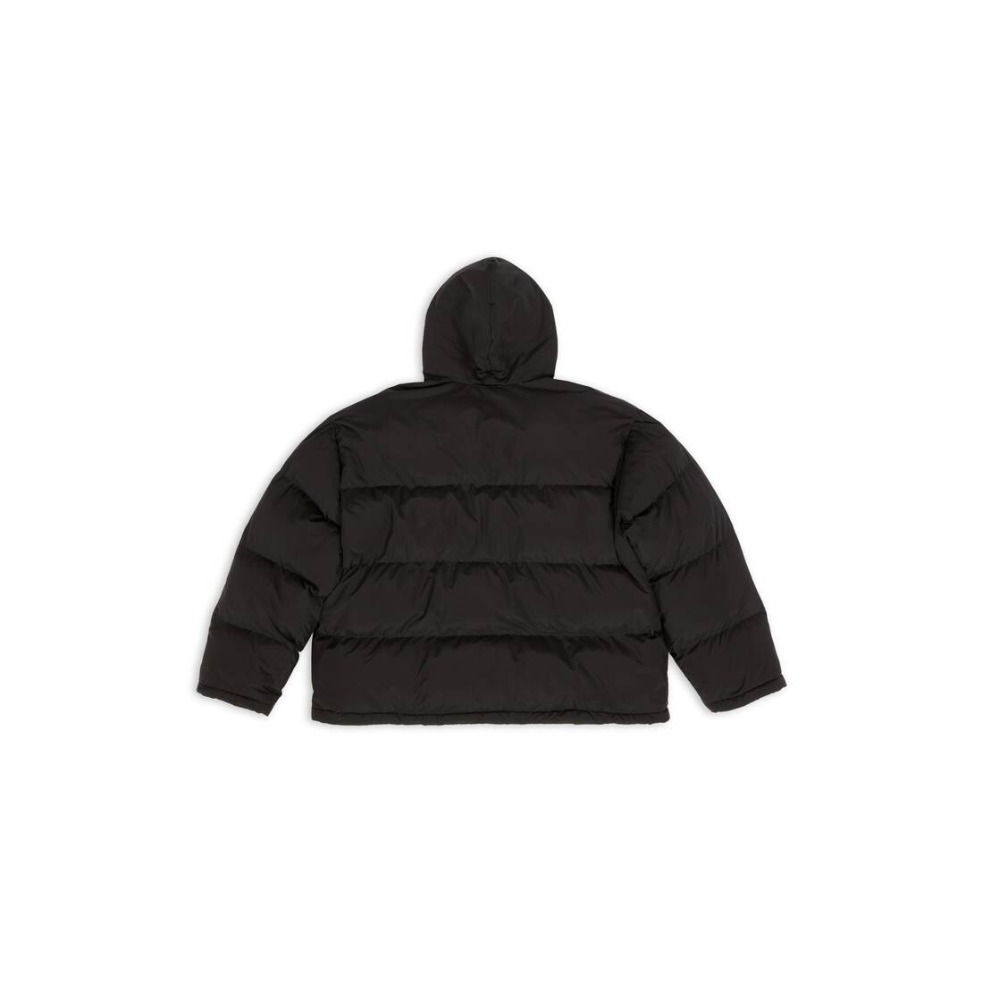 SPORTY B PULLOVER PUFFER IN BLACK