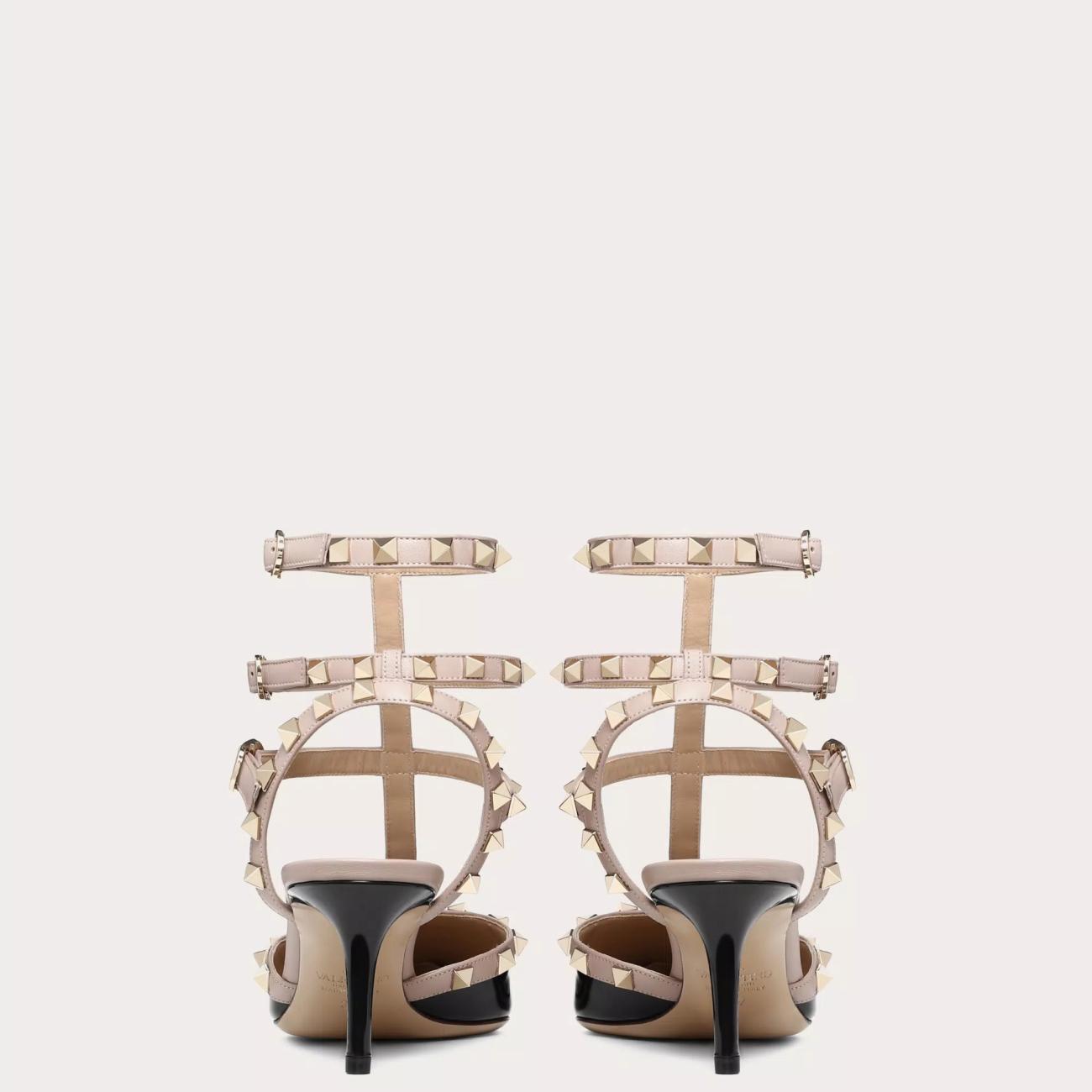 ROCKSTUD CAGE PUMPS 65MM